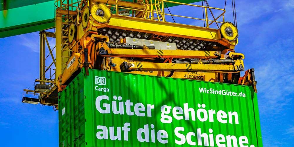 Container am Kran