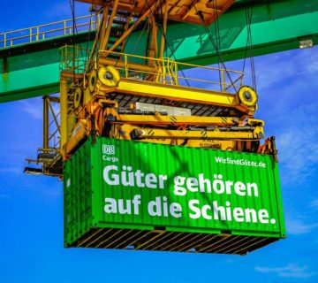Container am Kran